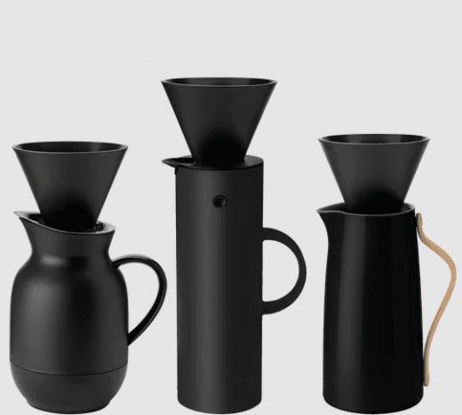 Stelton Amphora Termoskanna Kaffe 1 liter, Soft White