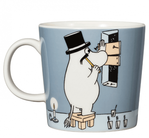 Arabia Mumin Mugg 30 cl, Muminpappa Grå
