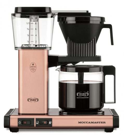 Moccamaster Kaffebryggare Optio, Rose Gold