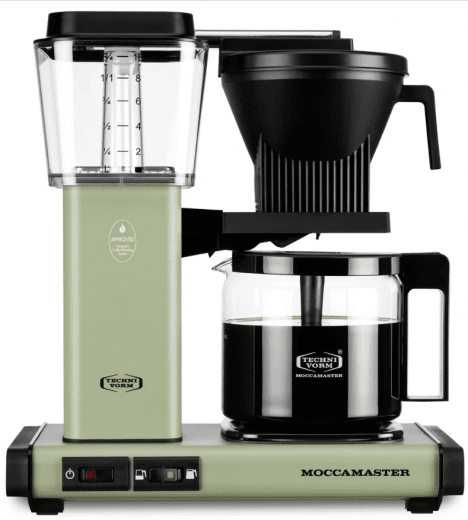 Moccamaster Kaffebryggare Optio Eucalyptus