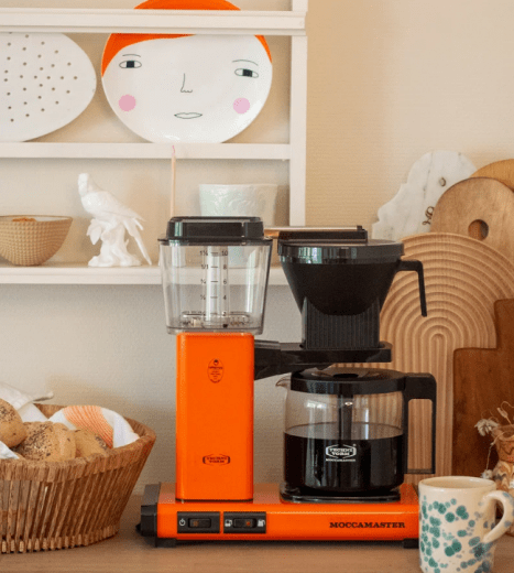 Moccamaster Optio, Orange Kaffebryggare