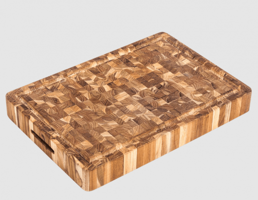 TeakHaus Skärbräda med Kanal 51x35x6 cm