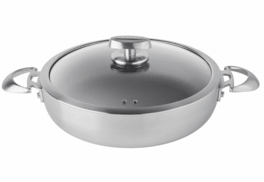 Scanpan CS+ Serveringspanna 28 cm med två öron och lock