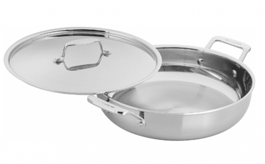 Scanpan Fusion 5 Traktörpanna med öron och lock 28 cm