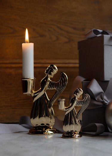 Skultuna skyddsängel mässing, liten 9 cm