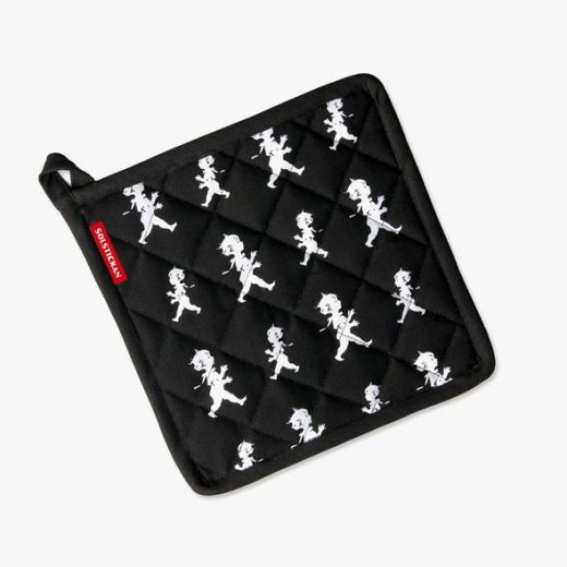 Solstickan Grytlapp 22x22 cm Svart