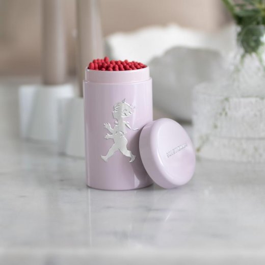 Solstickan Tändsticksrör rosa (100 stickor)