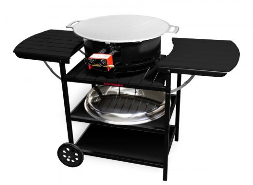 Muurikka Sommarkök Gas Maxi Pro 58 cm Svart