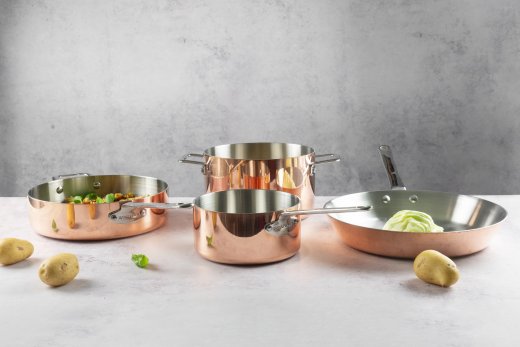 Maitre D' Stekpanna 24 cm, Koppar