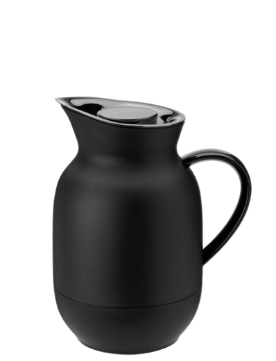 Stelton Amphora Termoskanna Kaffe 1 liter, Soft Black