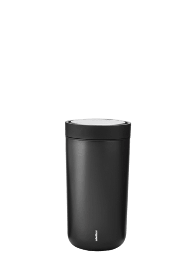 Stelton To Go Click Termosmugg 40cl, Black/Metallic