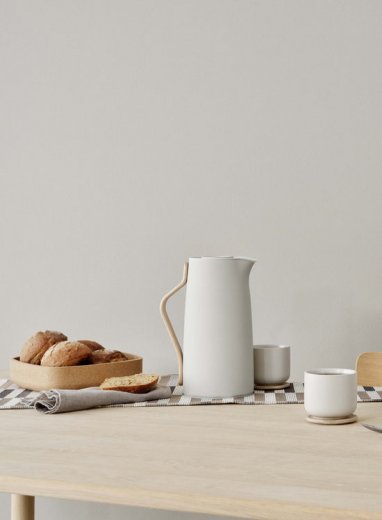 Stelton Emma Termoskanna Kaffe 1,2 liter, Soft Sand