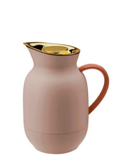 Stelton Amphora Termoskanna Kaffe 1 liter, Soft Peach
