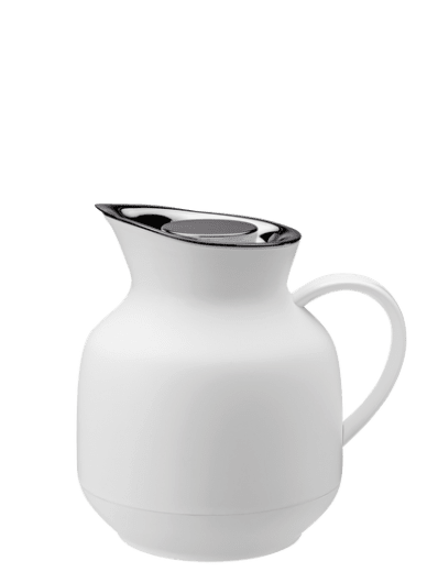 Stelton Amphora Termoskanna Te 1 liter, Soft White