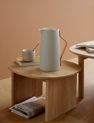 Stelton Emma Termoskanna Kaffe 1,2 liter, Soft Sand