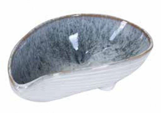 Nääsgränsgården Musselskål stor, creme 16cm