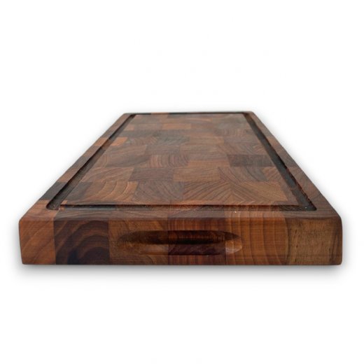 AT-Line Skärbräda ändträ valnöt 54x30x4 cm