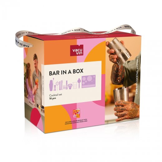 Vacuvin Mixologist Bar in a Box 16 delar