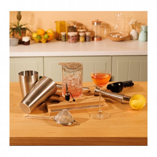 Vacuvin Mixologist Bar in a Box 16 delar