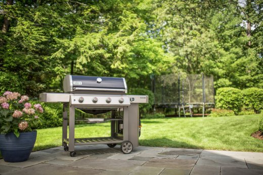 Weber Genesis II E-410 GBS Gasolgrill Svart