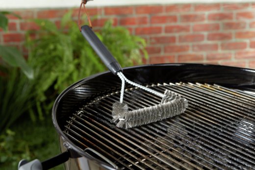 Weber Tresidig grillborste - 30 cm rengöring grillgaller