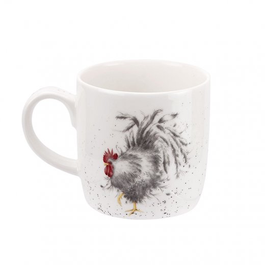 Wrendale Mugg Curious Hen, kyckling 30 cl