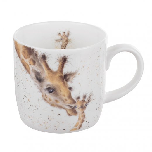 Wrendale Mugg First Kiss, giraff 30 cl