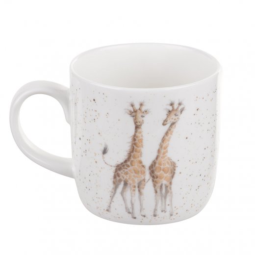 Wrendale Mugg First Kiss, giraff 30 cl