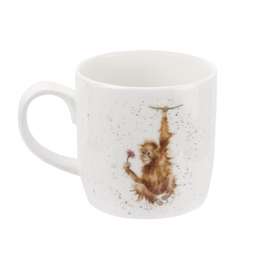 Wrendale Mugg Orangutangle, orangutang 30 cl