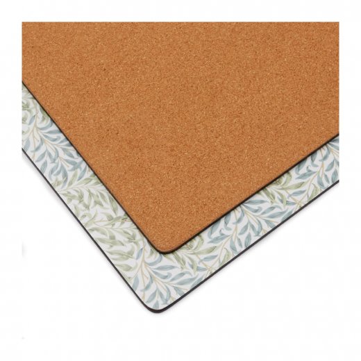 Morris &Co Bordstablett 40x30cm 4-pack, Willow Bough Blue/Green