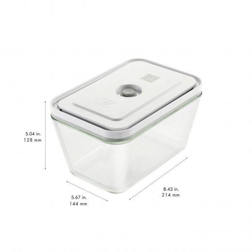 Zwilling Fresh & Save Vakuumbox Set 3 delar, S/M/L, Glas