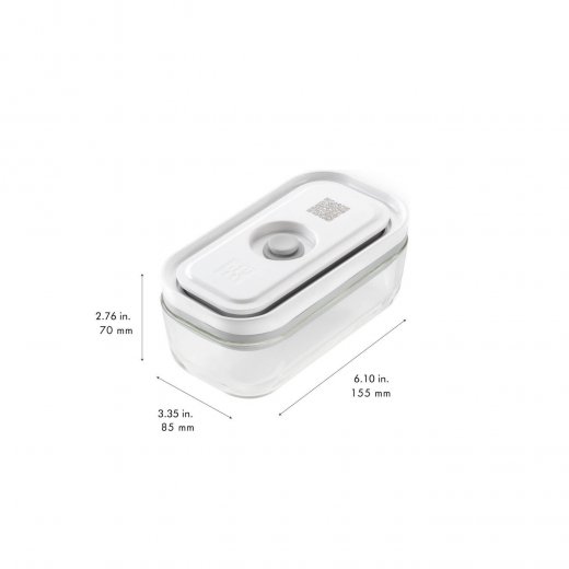 Zwilling Fresh & Save Vakuumbox Set 3 delar, S/M/L, Glas